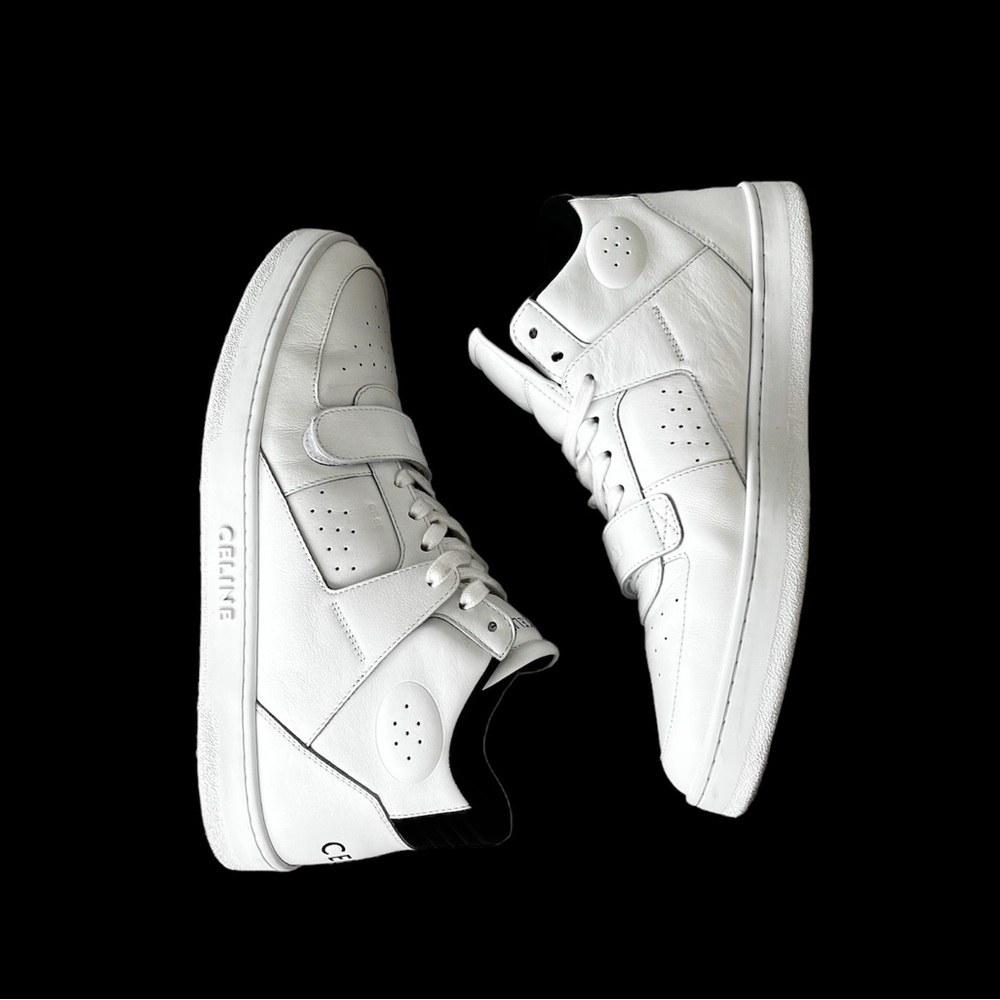 CELINE MID TOP WITH VELCRO WITH CALF SKIN